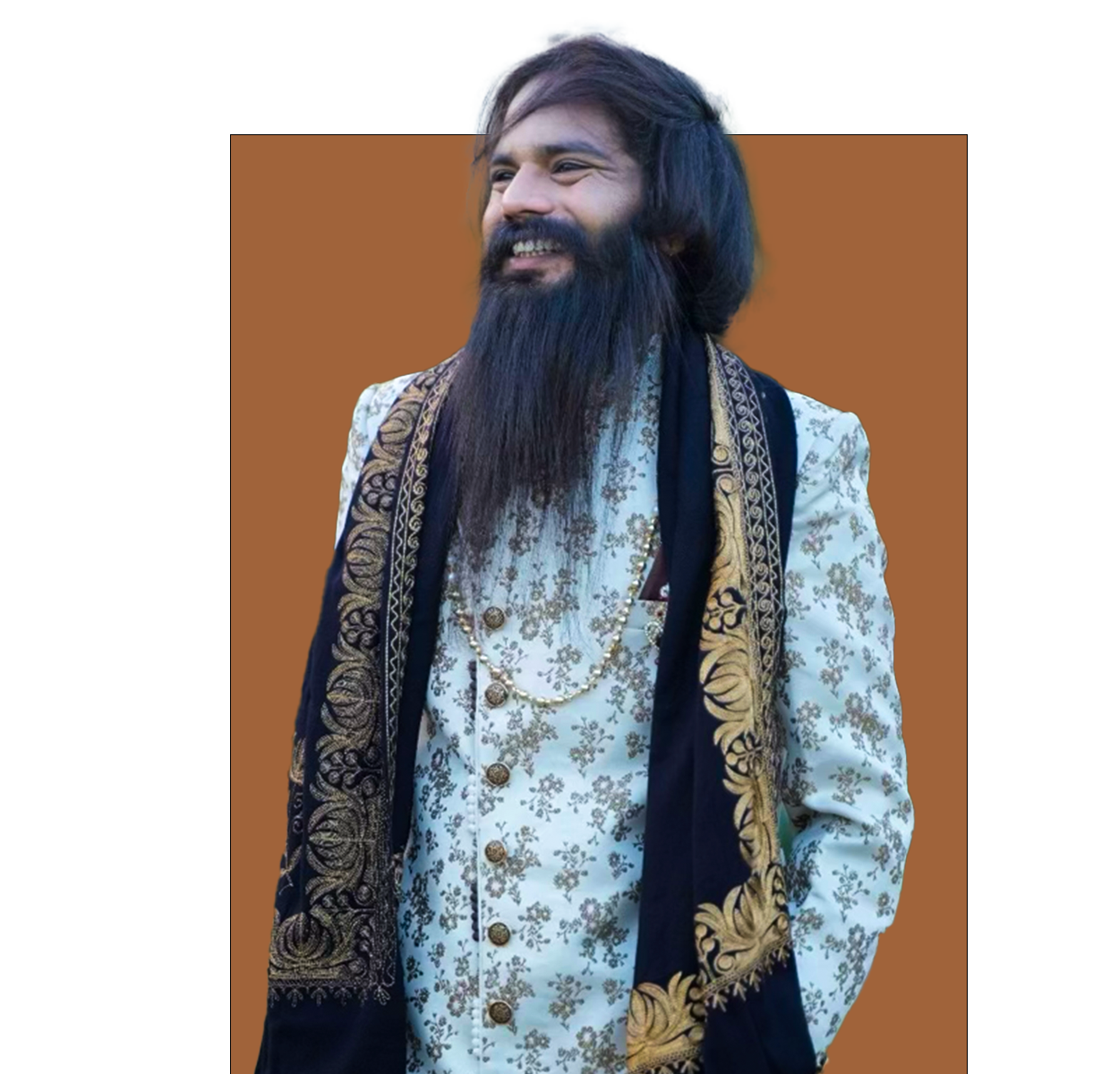 Ajay Singh Panwar in royal Rajputana attire